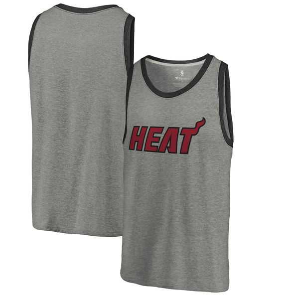 Miami Heat Fanatics Branded Wordmark Tri-Blend Tank Top - Heathered Gray,We sell and wholesale Miami Heat Fanatics Branded Wordmark Tri-Blend Tank Top - Heathered Gray on line form chian!